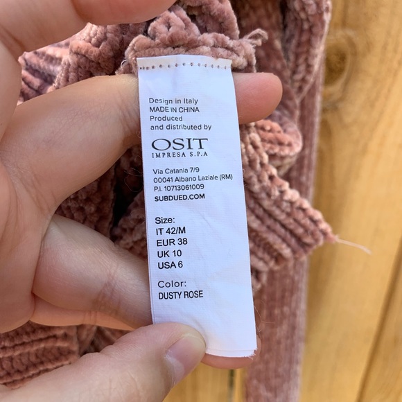 Subdued Women’s M Dusty Rose Sweater super soft - Picture 5 of 6